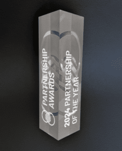 Winner! Silver Award at the US Partnership Gala.