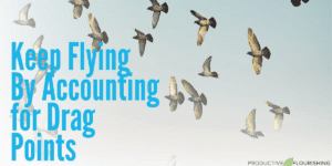 Keep Flying by Accounting for Drag Points
