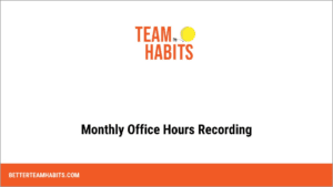September 4, 2024 Office Hours Call