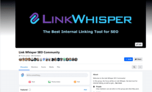 Announcing a New Facebook Group for Link Whisper!